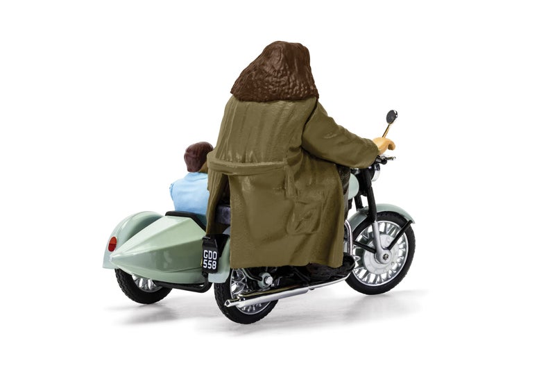 Corgi Harry Potter & Hagrid Motorcycle and Sidecar Deathly Hallows Fit The Box Scale Diecast Display Model CC99727 - Image 3